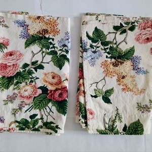 Waverly Floral Flower Rose Hydrangea Valances Curtain Garden Room 2 15 x 76"